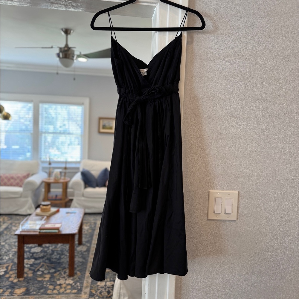 diane von furstenberg stunning black sundress